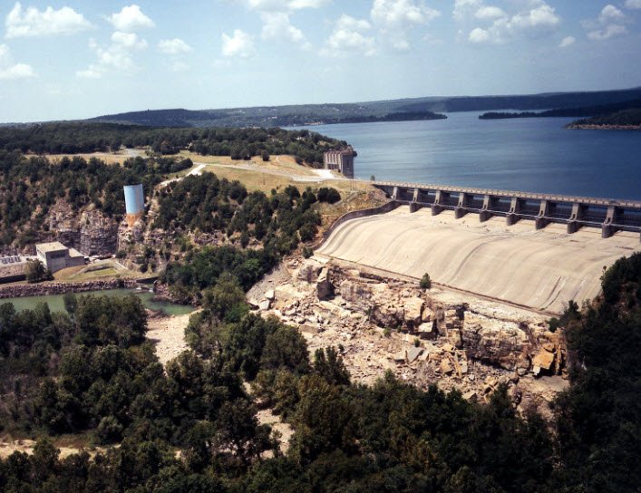 Tenkiller Ferry Lake, Oklahoma, USA